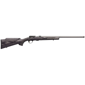 Browning 025236204 T-Bolt Target/Varmint SR 22 WMR 10+1 22 in Threaded Varmint Barrel, Polished Blued Steel Receiver, Satin Gray Laminate Stock, Pachmayr Decelerator Recoil Pad, Rifle