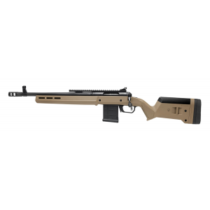 Savage Arms 58202 110 Scout Full Size 450 Bushmaster 5+1 16.50 in Matte Black Threaded Barrel, Picatinny Rail Carbon Steel Receiver, Flat Dark Earth Magpul Hunter Synthetic Stock, Left Hand - Savage Arms