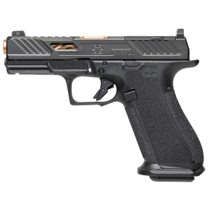 Shadow Systems SS3011 XR920 Elite 9mm Luger 10+1 4 in Bronze TICN Match Grade/Spiral Fluted Barrel, Black Nitride Optic Cut/Serrated/Window Cut Stainless Steel Slide, Black Polymer Frame w/Beavertail & Picatinny Rail, Pistol