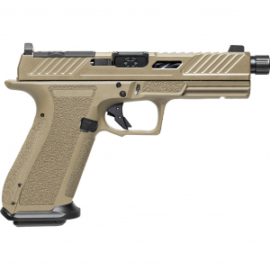 Shadow Systems DR920 Elite Slide Optic Pistol 9mm FDE Frame 499 in Threaded Barrel Black 17 rd SS-2022 - Shadow Systems