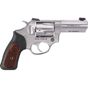 RUGER Sp101 .357 Magnum 3 In Fs Ss Rubber/wood Wiley Clapp 15710