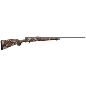 Weatherby VFN65CMR6B Vanguard First Lite Full Size 6.5 Creedmoor 4+1 26 in FDE Cerakote #2 Fluted/Threaded Barrel, Steel Receiver, First Lite Fusion Camo Monte Carlo Synthetic Stock, Rifle