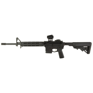 Springfield SAINT, Semi-auto, AR, 223REM/556NATO, 16 in Barrel, 1:8 Twist, A2 Flash Hider, Black Anodized Finish, B5 Mid-length Handguard with M-LOK, B5 Type 23 Pistol Grip, B5 Bravo Stock, A2 Front a - Springfield Armory