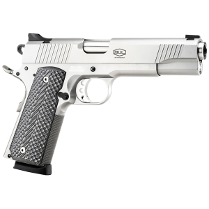 Bul Armory 40102GC 1911 Government Pistol 45 ACP 5 in 8+1 Silver Finish Stainless Black G10 Grip - Bul Armory