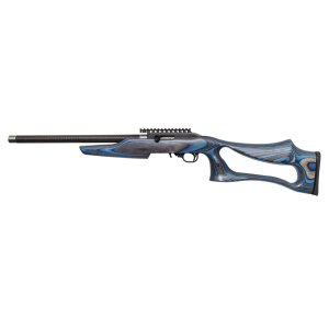 Magnum Research SSEB22G Magnum Lite SwitchBolt Full Size 22 LR 10+1 17 in Black Anodized Carbon Steel/Threaded Barrel, Black w/Integral Scope Base Receiver/ Blue Fixed Thumbhole Stock, Right Hand, Rifle