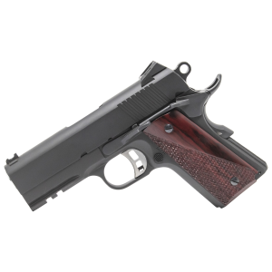 Fusion Firearms 1911THORN45 Freedom Thorn Officer 45 ACP 7+1 3.50 in Crown Steel Barrel, Matte Black Oxide Serrated Slide Frame w/Picatinny Rail Beavertail - Fusion Precision