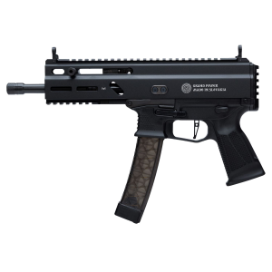 Grand Power Stribog SP9A3, Semi-auto Pistol, 9MM, 8 in Threaded Barrel, Aluminum Frame, Non-Reciprocating Charging Handle, M-LOK Rail, Matte Finish, Black, 30 Rounds, 3 Mags, Plastic Hard Case GRP8588005808538 - Grand Power