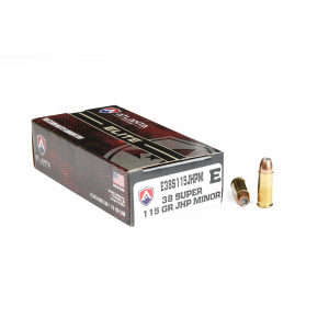 te  .38 Super  115GR JHP Minor Ammo