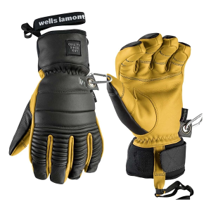 Men's Wells Lamont Ajax Gloves Small Saddle Black