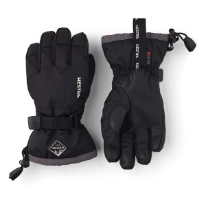 Kids' Hestra Gauntlet CZone Jr Gloves 5 Black/Graphite