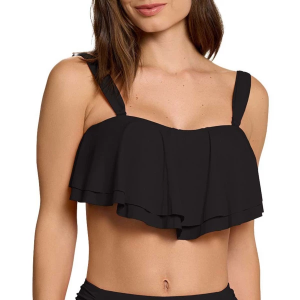 Women's Jantzen Paloma Bra Swim Bikini Top 8 Black