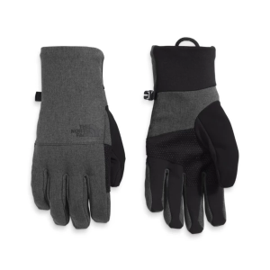 Men's The North Face Apex Etip Gloves Small Dark Grey Heather