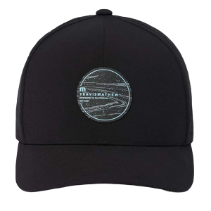 TravisMathew Long Journey Golf Snapback Hat One Size Black