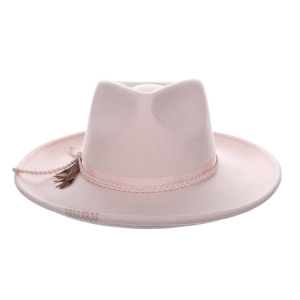 Women's Dorfman-Pacific Aimee Fedora One Size Blush