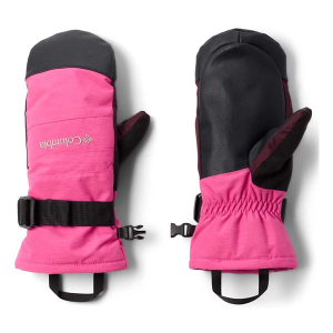 Girls' Columbia Whirlibird III Printed Mittens Large Pink