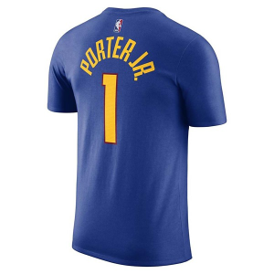 Nike Denver Nuggets Michael Porter Jr #1 Statement Name & Number T-Shirt