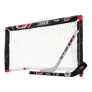 Franklin Sports NHL Carolina Hurricanes Mini Hockey Set