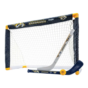 Franklin Sports NHL Nashville Predators Mini Hockey Set
