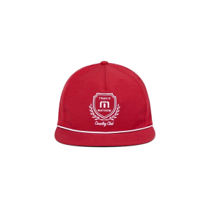 Men's TravisMathew Local Favorite Golf Snapback Hat One Size Red