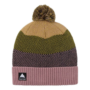 Girls' Burton Fleece-Lined Pom Beanie One Size Powder Blush