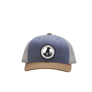 Hooked And Tagged Loyalty Patch Hunting Snapback Hat One Size Grey/Birch/Biscuit