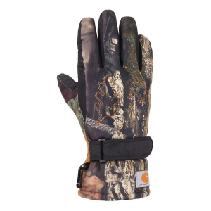 Boys' Carhartt Camo Gloves XSmall Mossy Oak