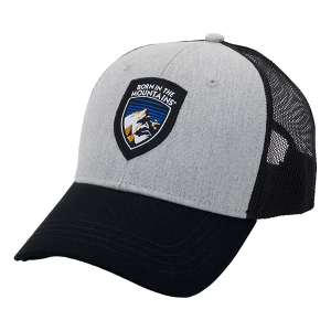 Men's Kuhl Born Trucker Snapback Hat One Size Grey Raven