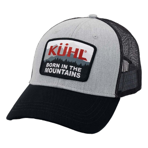 Men's Kuhl Ridge Tucker Snapback Hat One Size Heather Grey Raven