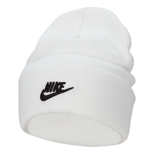 Nike Peak Tall Cuff Futura Beanie One Size White/Black