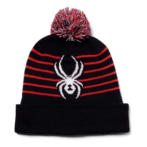 Boys' Spyder Icebox Stripe Beanie XSmall Black