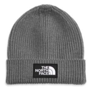 Kids' The North Face TNF Box Logo Cuffed Beanie One Size Medium Grey