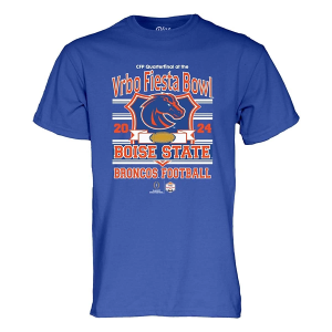 Boise State Broncos Blue 84 Fiesta Bowl T-Shirt Small Royal