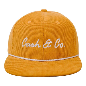 Kids' Cash & Co. Golden Snapback Hat Medium Mustard