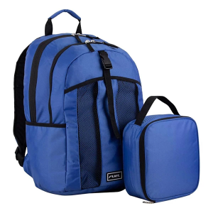 BIJOUX Deluxe & Lunch Combo Set Backpack Blue Wave