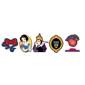 Crocs Snow White-5Pk Jibbitz