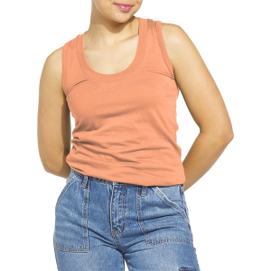 Women's Eden Ruth Basic Scoop Neck Tank Top XSmall Living Coral