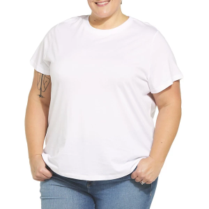 Women's Eden Ruth Basic T-Shirt 3X Brilliant White