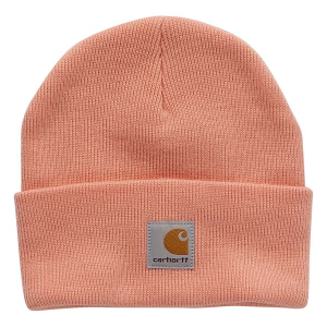 Girls' Carhartt Acrylic Watch Beanie Peach Amber