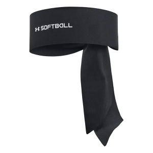 Under Armour Softball Tie Headband Black