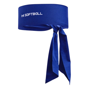 Under Armour Softball Tie Headband Royal Blue