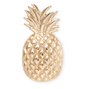 Crocs Gold Pineapple Jibbitz