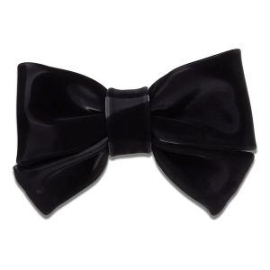 Crocs Dark Romance Black Bow Jibbitz