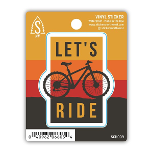 Stickers Northwest Let's Ride Sticker Sticker