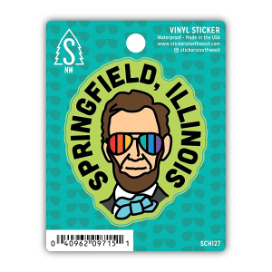 Stickers Northwest Cool Abe Sticker Sticker