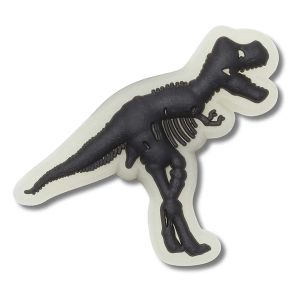 Crocs Glow in the Dark Dino Jibbitz Black