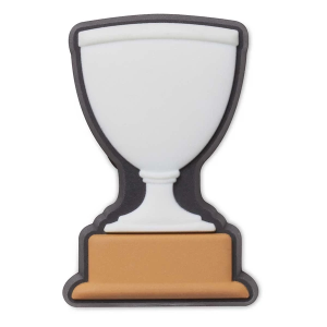 Crocs Hockey Trophy Jibbitz White