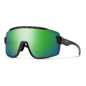 Men's Smith Wildcat Polarized Sunglasses Matte Tortoise/ChromaPop Polarized Green Mirror