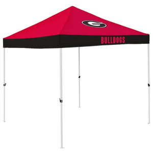 Logo Brands Georgia Bulldogs Economy Canopy