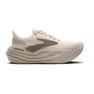 Women's Brooks Glycerin Max Running Shoes sneakers-athletic-shoes 8 Regular Almond Peach/London Fog/White
