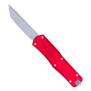 Cobratec Medium FS-X Gen III Stonewashed Tanto OTF Red Automatic Knife